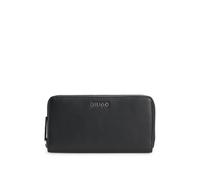 HUGO Cartera de piel sintética con granulado en relieve - StyleBel Zip Around L, 50535935 Negro pcs.