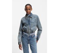 HUGO Cazadora bomber en denim elástico azul - StyleGibiusa_B, 50553022 Azul M