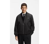 HUGO Cazadora bomber repelente al agua con logo apilado - StyleBadam2611, 50552650 Negro S