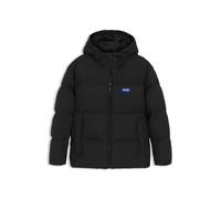 HUGO Cazadora con capucha relaxed fit en tejido repelente al agua - StyleBodo2541, 50546652 Negro L