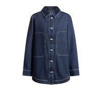 HUGO Cazadora oversize fit de denim con costuras en contraste - StyleGalane_B, 50531741 Azul oscuro XL
