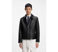 HUGO Cazadora regular fit en piel de napa - StyleLiro, 50568644 Negro XXL