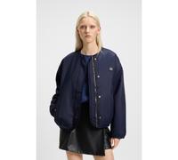 HUGO Cazadora reversible con peluche y tejido repelente al agua - StyleFalorana-1, 50540277 Azul oscuro M