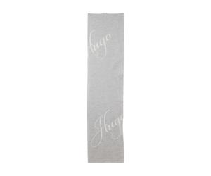 HUGO Chal 'Byanca' gris / blanco One Size EUR