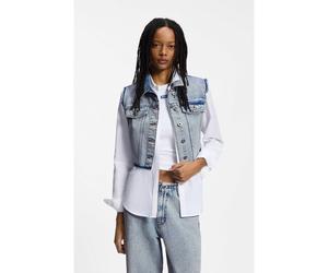 HUGO Chaleco corto sin mangas en denim azul celeste - StyleGaris_B, 50557076 Celeste M