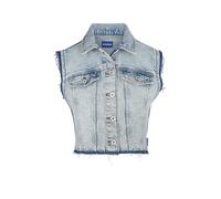 HUGO Blusa corta sin mangas en denim azul celeste - StyleGaris_B, 50557076 Celeste L