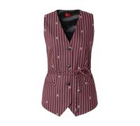 HUGO Chaleco para traje 'Autana' rojo / blanco 42 rojo / blanco