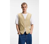 HUGO Chaleco relaxed fit en algodón mercerizado - StyleBridger2621, 50561178 Beige M