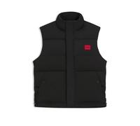HUGO Chaleco repelente al agua con insignia de logo - StyleBaltino2541, 50549787 Negro S