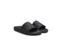 HUGO Chanclas con empeines con logo apilado repetido - StyleTimein_Slid_mng, 50563684 Negro 36