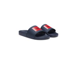 HUGO Chanclas con logo en la tira - StyleTimein_slid_ph_N, 50548061 Azul oscuro 40