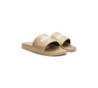 HUGO Chanclas con tira acolchada y logo en contraste - StyleTimein_slid_pdemlg, 50568765 Beige 44