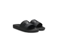 HUGO Chanclas hechas en Italia con logo a tono - StyleTimein_slid_sylg, 50563418 Negro 42