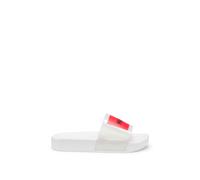 HUGO Chanclas para niños con insignia de logo estampada - StyleG00305/10P27, G00305 Blanco 31