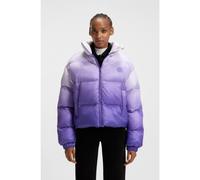 HUGO Chaqueta acolchada con estampado degradado - StyleFlamini-1_B, 50543604 Lila XL