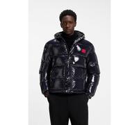 HUGO Chaqueta acolchada hidrófuga con acabado lacado - StyleBaro2631_IN, 50576245 Azul oscuro M