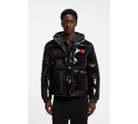 HUGO Chaqueta acolchada hidrófuga con acabado lacado - StyleBaro2631_IN, 50576245 Negro XS