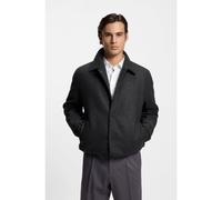 HUGO Chaqueta acolchada regular fit de estilo deportivo de mezcla de lana - StyleBaks2511, 50534811 Gris oscuro L