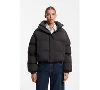 HUGO Chaqueta acolchada repelente al agua con cuello alzado - StyleFaren-2_B, 50567764 Negro M