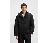 HUGO Chaqueta acolchada repelente al agua con logo estampado - StyleBero2531, 50541590 Negro XS