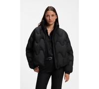HUGO Chaqueta con relleno relaxed fit en tejido hidrófugo - StyleFalbala-1, 50577851 Negro M