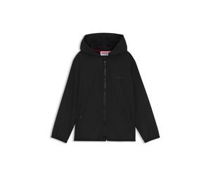 HUGO Chaqueta cortavientos repelente al agua con logo estampado para niños - StyleG01013/09B04A, G01013 Negro 162