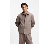 HUGO Chaqueta de corte moderno y estilo camisero - StyleJaro262X, 50559106 Marrón claro 46