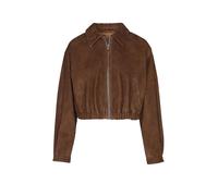 HUGO Chaqueta de ante con dobladillo fruncido - StyleLiph, 50563091 Marrón M