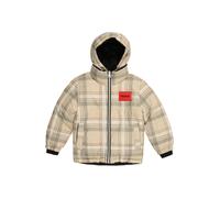 HUGO Chaqueta reversible para niños con insignias de logo - StyleG00486/24908A, G00486 Beige 114