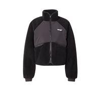 HUGO Chaqueta de peluche con parte delantera de tejido en contraste - StyleFatanah-1_B, 50545637 Negro L