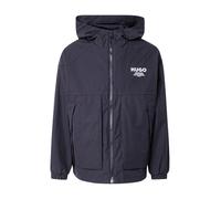 HUGO Chaqueta con capucha repelente al agua con logos estampados - StyleBod2531, 50548719 Negro L