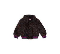 HUGO Chaqueta de imitación de piel para niños con estampado de guepardo - StyleG00215/33A04A, G00215 Marrón oscuro 162