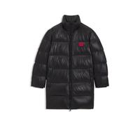 HUGO Chaqueta de plumón repelente al agua con ribete de logo - StyleMagnus2242_IN, 50536317 Negro L