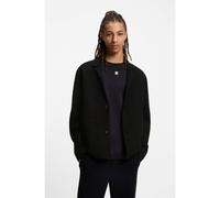 HUGO Chaqueta de punto relaxed fit con bolsillos cosidos - StyleSiton, 50547005 Negro XL