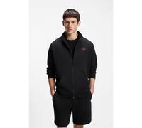 HUGO Chaqueta en tejido jacquard con estructura de rejilla - StyleAUSTIN ZIP JACKET, 50556966 Negro XXL