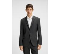 HUGO Chaqueta extra slim fit en mezcla de lana elástica - StyleArtiM204X, 50446523 Gris oscuro 54