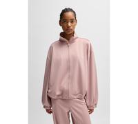 HUGO Chaqueta oversize fit con estampado integral de logos en jacquard - StyleDicole_B, 50531182 Rosa estampado XS