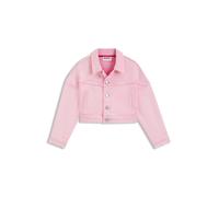 HUGO Chaqueta para niños en denim de algodón elástico con tinción especial - StyleG00090/46504A, G00090 Pink 150