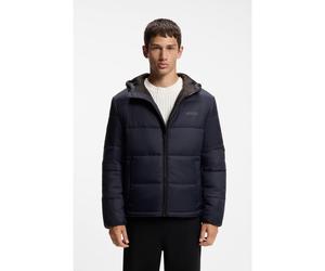 HUGO Chaqueta regular fit acolchada con capucha - StyleBeazly2641, 50571247 Azul oscuro M