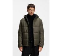 HUGO Chaqueta regular fit acolchada con capucha - StyleBeazly2641, 50571247 Oliva XL