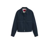 HUGO Chaqueta relaxed fit corta de denim de algodón - StyleHUGO 083/1, 50562787 Azul oscuro S