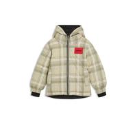HUGO Chaqueta reversible para niños con insignias de logo - StyleG00486/24908A, G00486 Beige 138