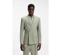 HUGO Chaqueta slim fit en popelín de mezcla de lana - StyleHenry244F1X, 50547347 Cal 54