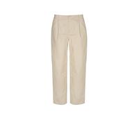 HUGO Pantalones de algodón de cintura baja con detalle de cinturón de cuerda - StyleHulisea-2_B, 50569273 Beige claro 36