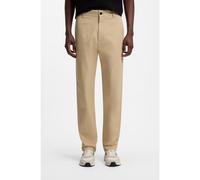 HUGO Chinos slim fit en sarga de algodón elástico mercerizado - StyleGenar253, 50567257 Beige XXL