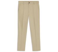 HUGO Chinos slim fit en sarga de algodón mercerizado - StyleGenar253, 50541394 Beige S