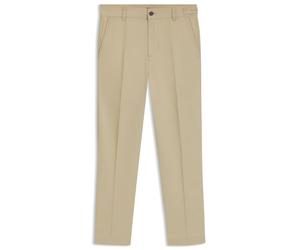 HUGO Chinos slim fit en sarga de algodón mercerizado - StyleGenar253, 50541394 Beige S