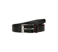 HUGO Cinturón de charol con interior rojo - StyleBARNEY, 50541174 Negro 80