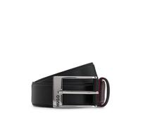 HUGO Cinturón de charol con interior rojo - StyleBARNEY, 50541174 Negro 85