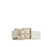 HUGO Cinturón de piel italiana con colgante de logo dorado - StyleAmelia-G_Sz25, 50522644 Natural 70
